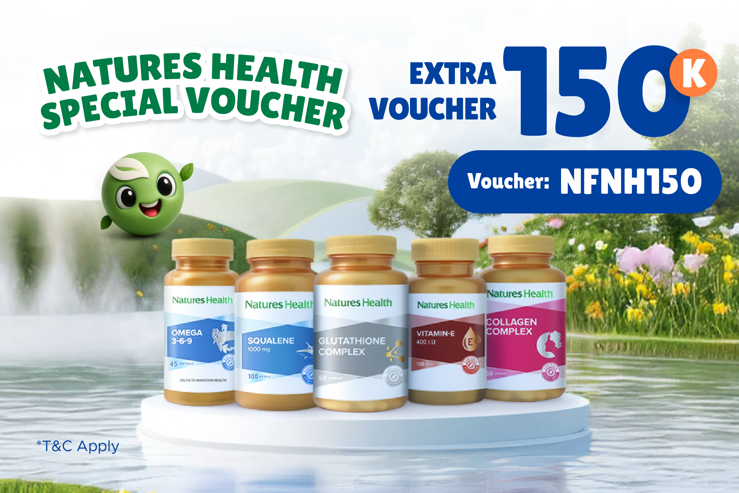 Natures Health Diskon 150rb natural farm image