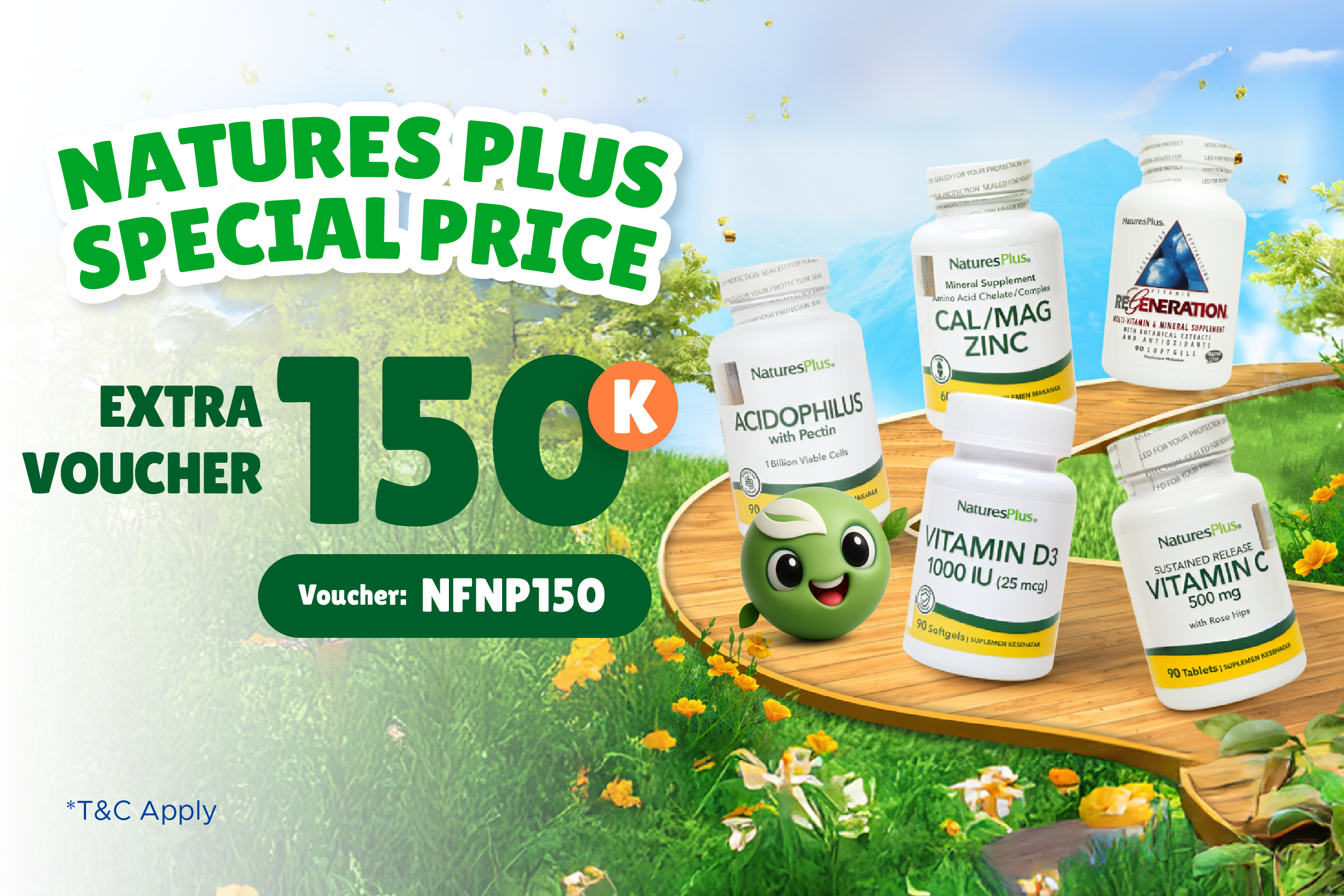 Natures Plus Diskon 150rb natural farm image