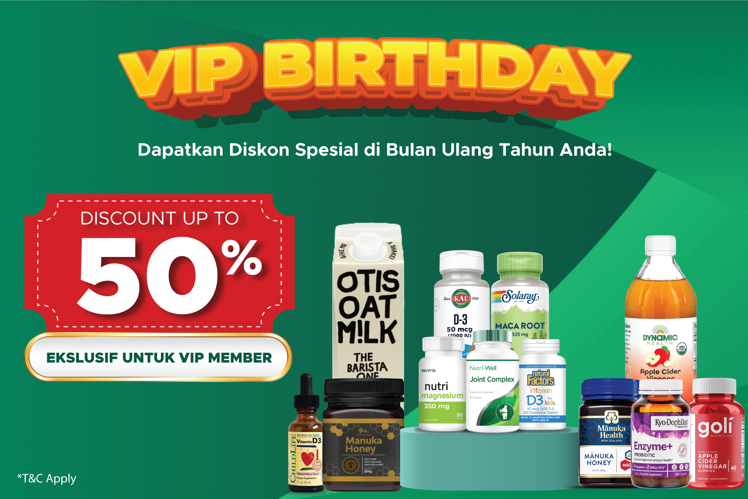 VIP Birthday natural farm image