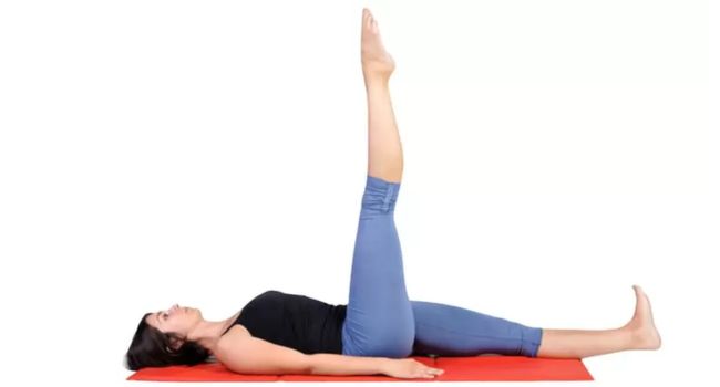 Gerakan Leg Circle pilates