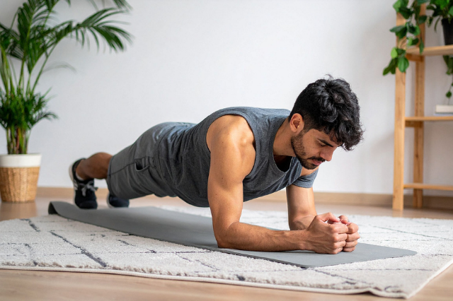 cara melakukan plank