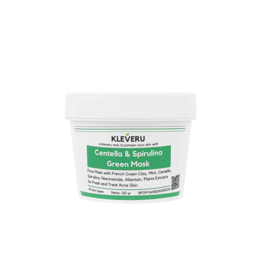 kleveru centella spirulina green mask
