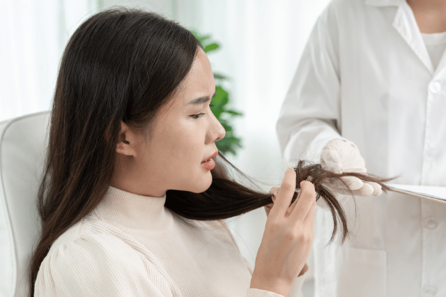 penyebab rambut rusak