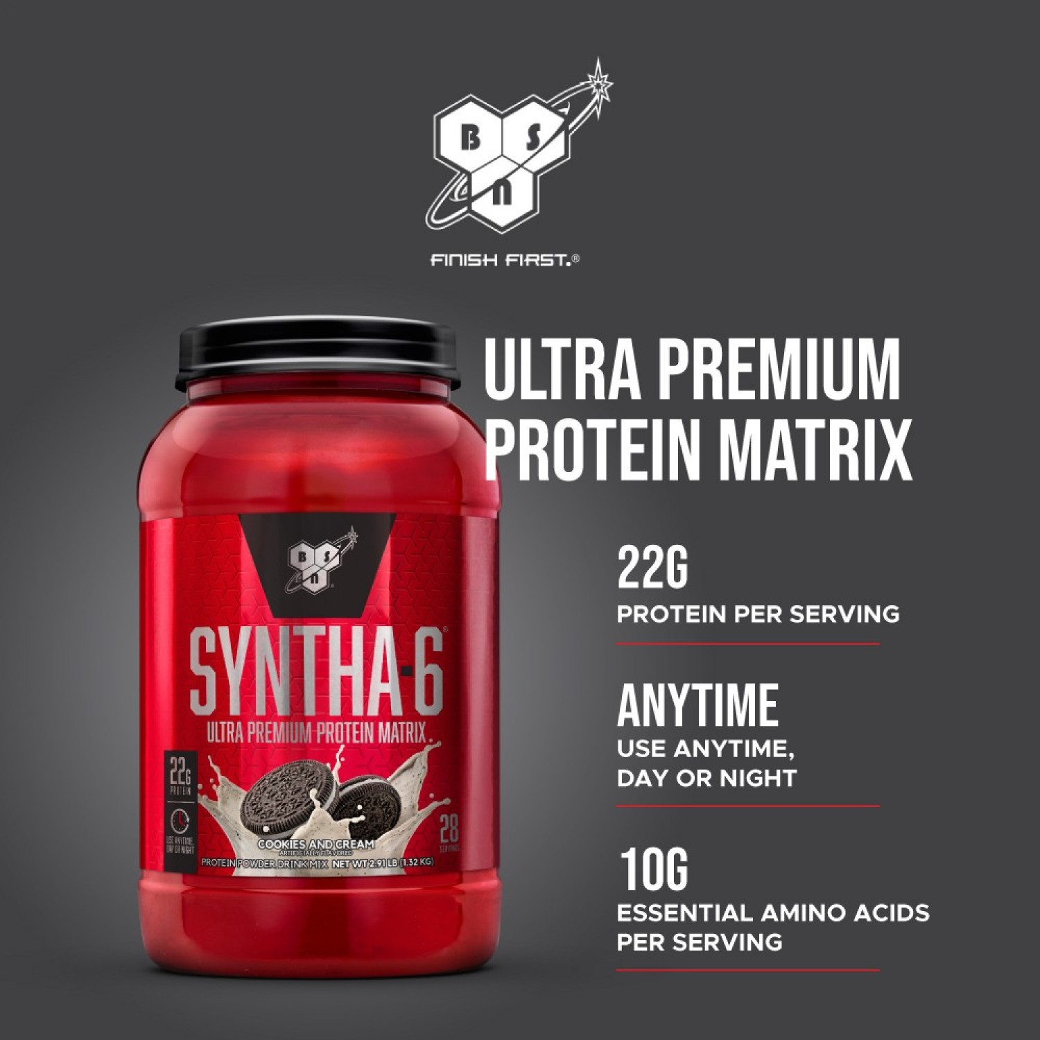 Cookies & Cream Exp Date 5-26