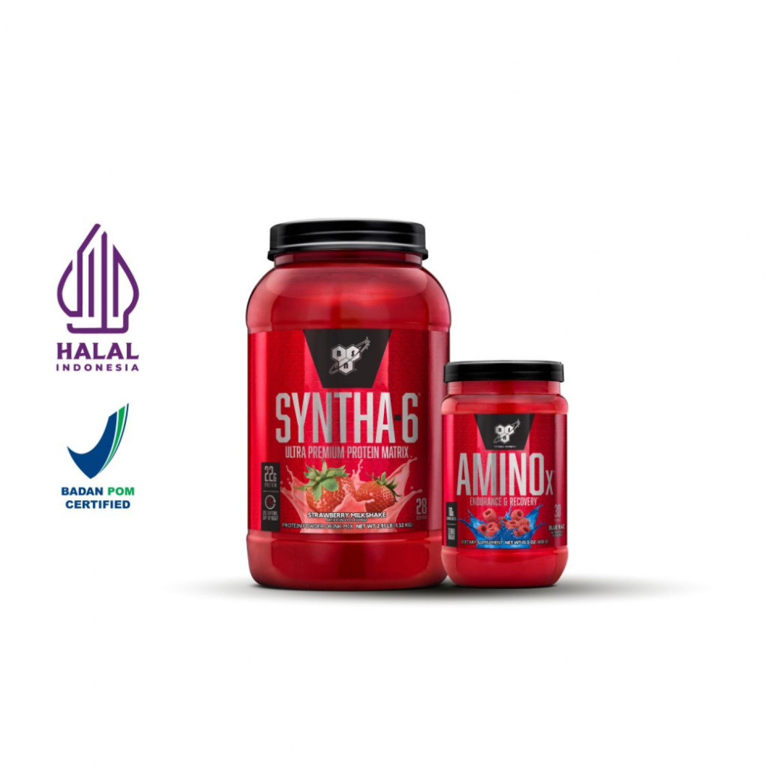 Strawberry Bundling Aminox 435gr [The New Training Kit]