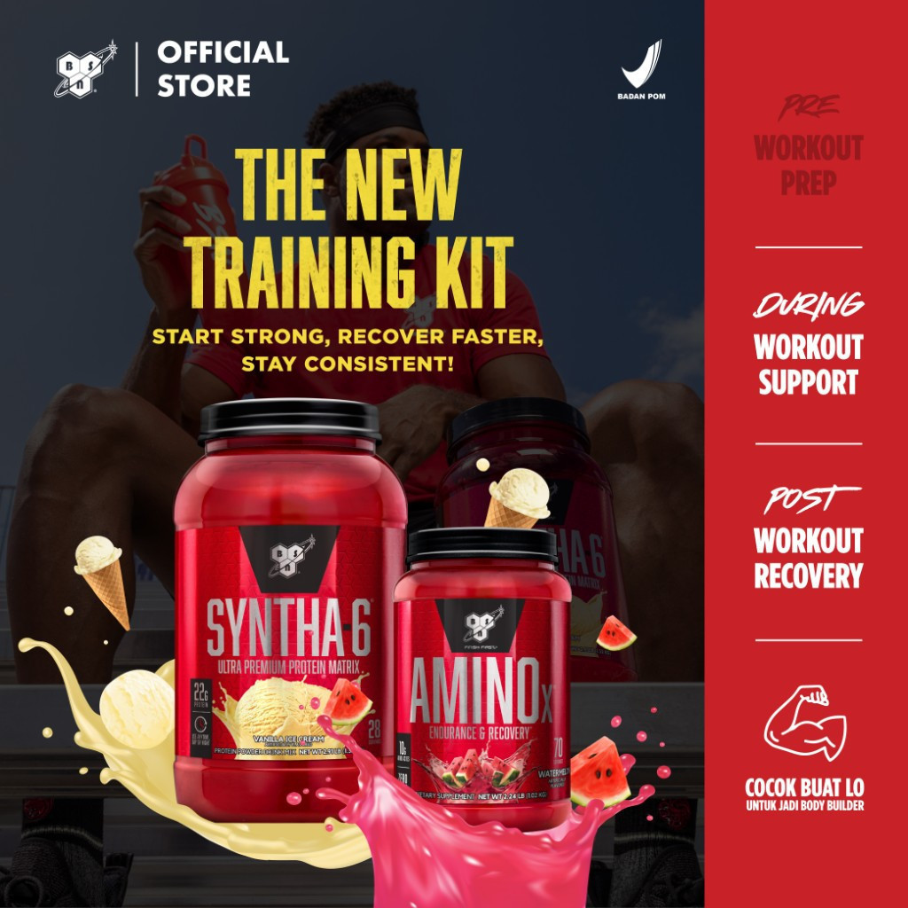 Vanilla Bundling Aminox 435gr [The New Training Kit]