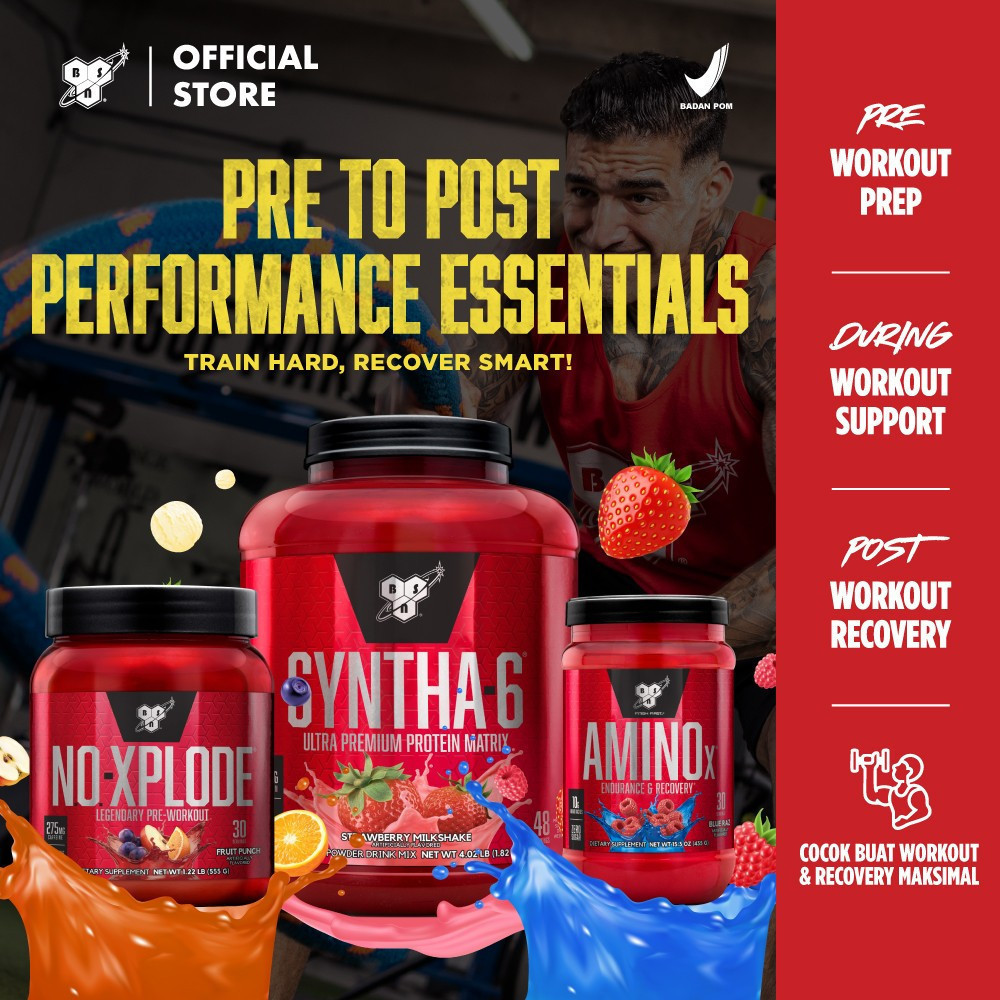 Strawberry Bundling No Xplode 1.22 lb Fruit Punch [Pre to Post Performance Essentials]