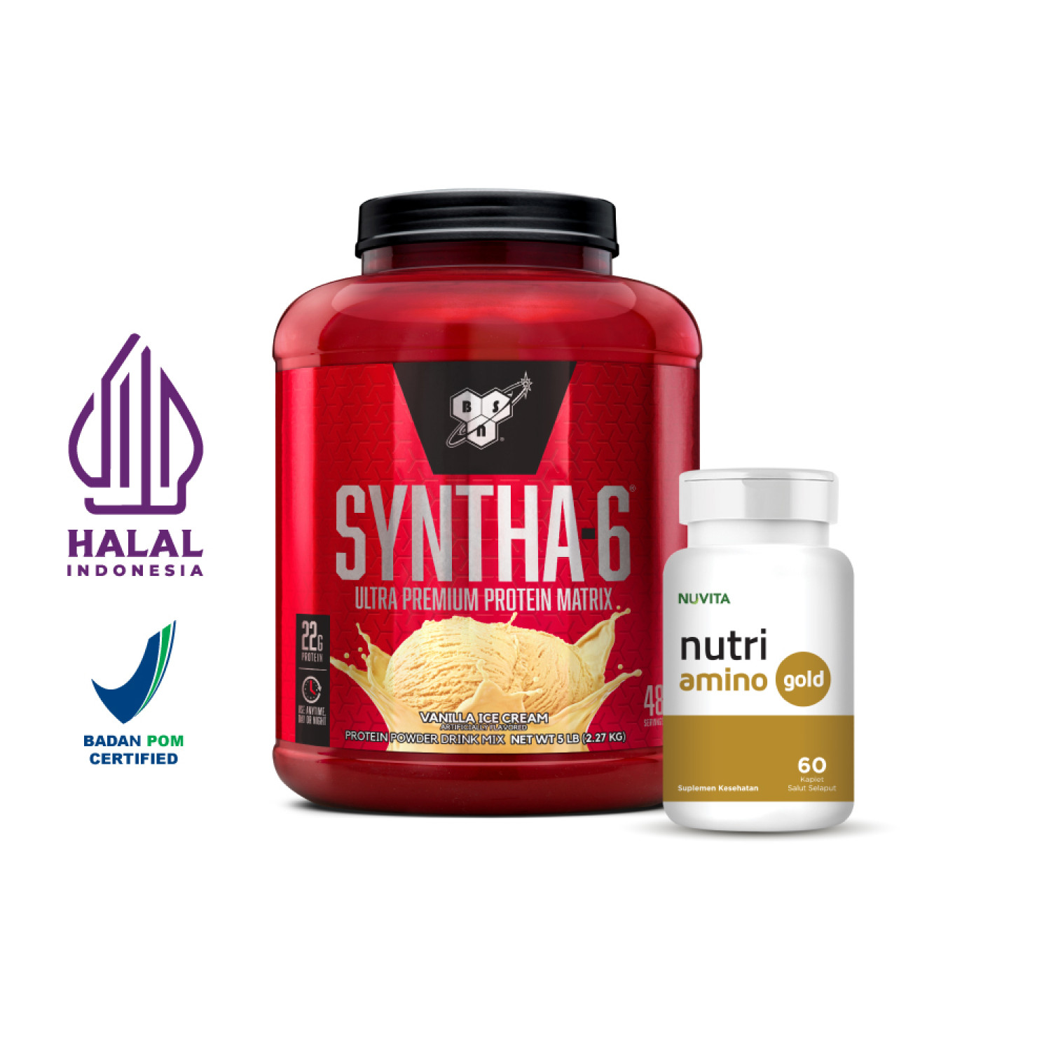 Vanilla + Nuvita Amino isi 60 [Bundling]