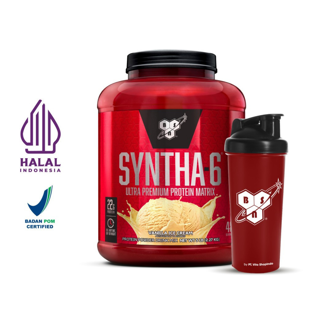 BSN Syntha 6 - 5 Lb Vanilla Exp Date 10-26 BSN undefined