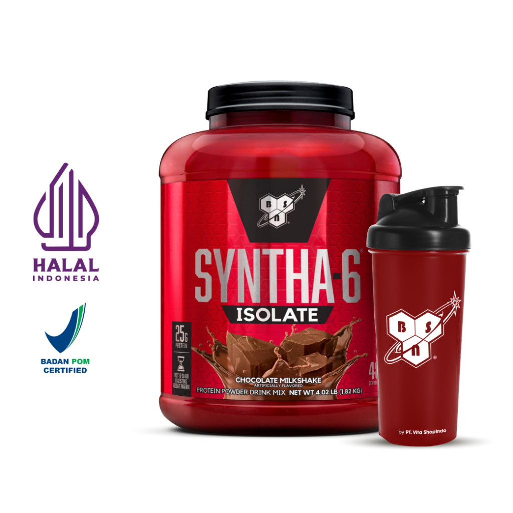 BSN Syntha 6 Isolate Chocolate 4.02lbs BSN undefined