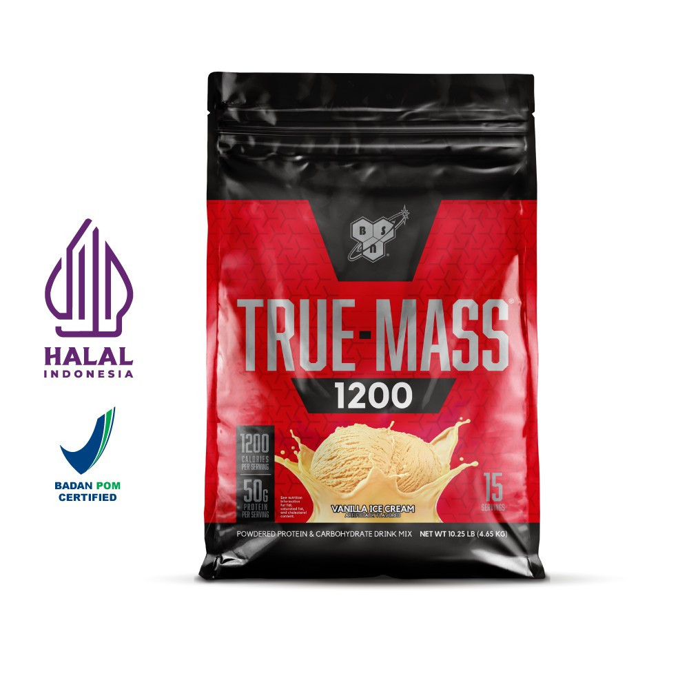 BSN True Mass 1200 Vanilla 10,38 lb Exp Date 1-26 BSN undefined