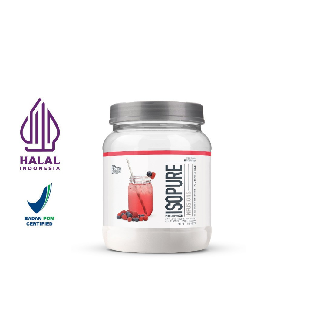 isopure infusions mixed berry