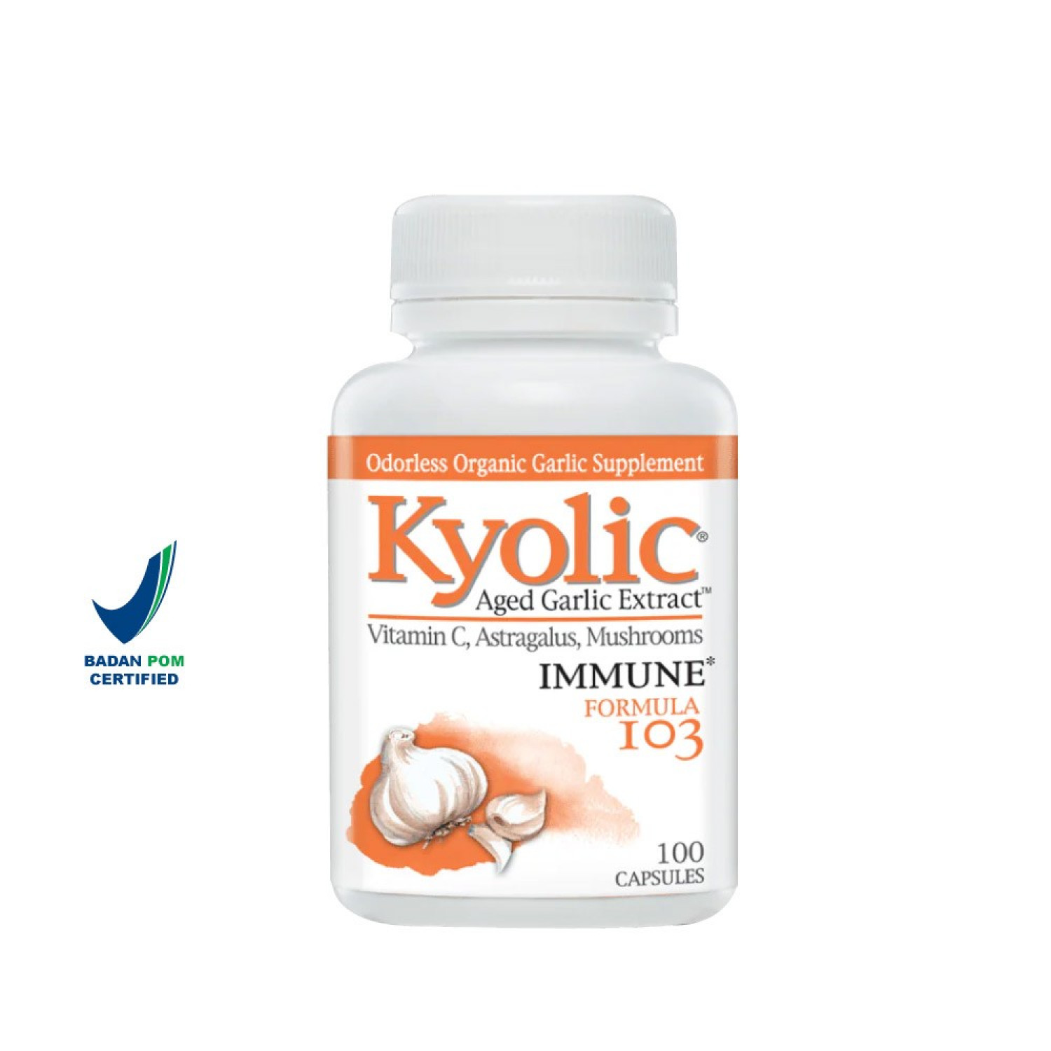 Kyolic Formula 103 - 41 Garlic & Vitamin C (Immune)