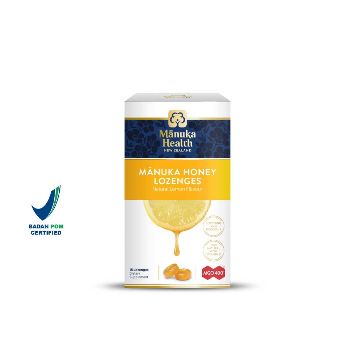 Manuka Health Lozenges MGO 400+ Lemon