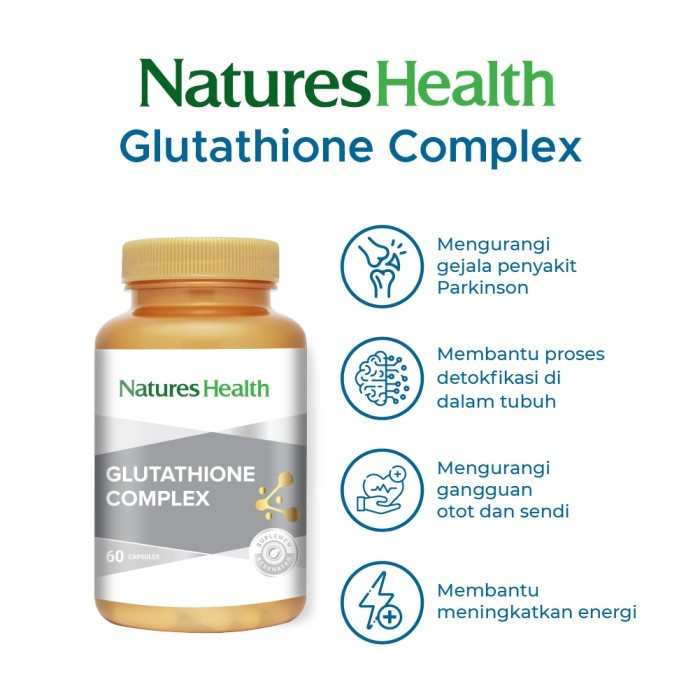 natures health glutathione complex review Jual Natures Health Glutathione Complex 60 Capsules