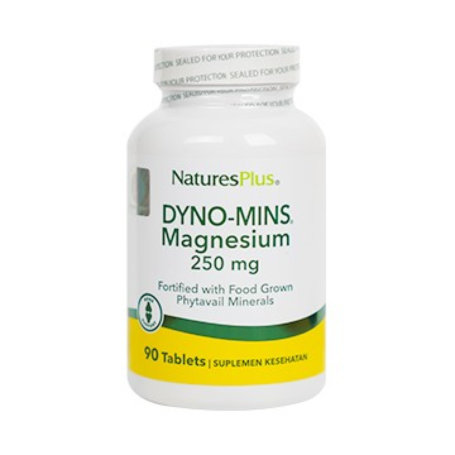 Natures Plus Dynomins Magnesium - Vitamin untuk tekanan darah rendah