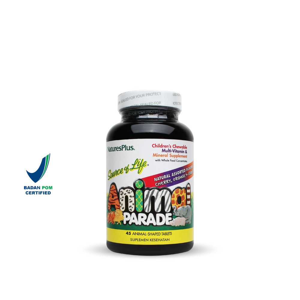 Natures Plus Source of Life Animal Parade 45 Tablets Natures Plus undefined