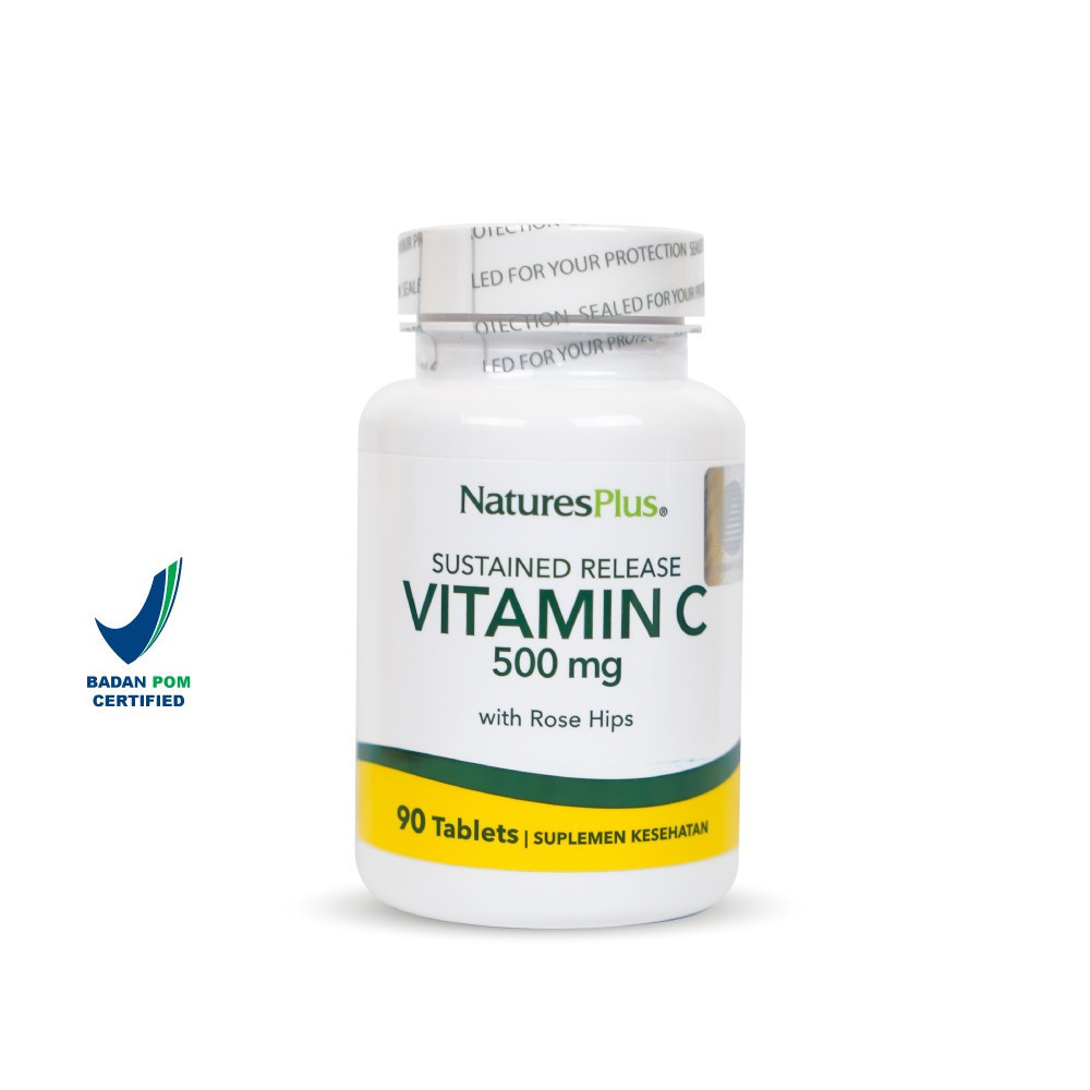 Natures Plus Vitamin C 500mg S/R 90 tablets Natures Plus undefined