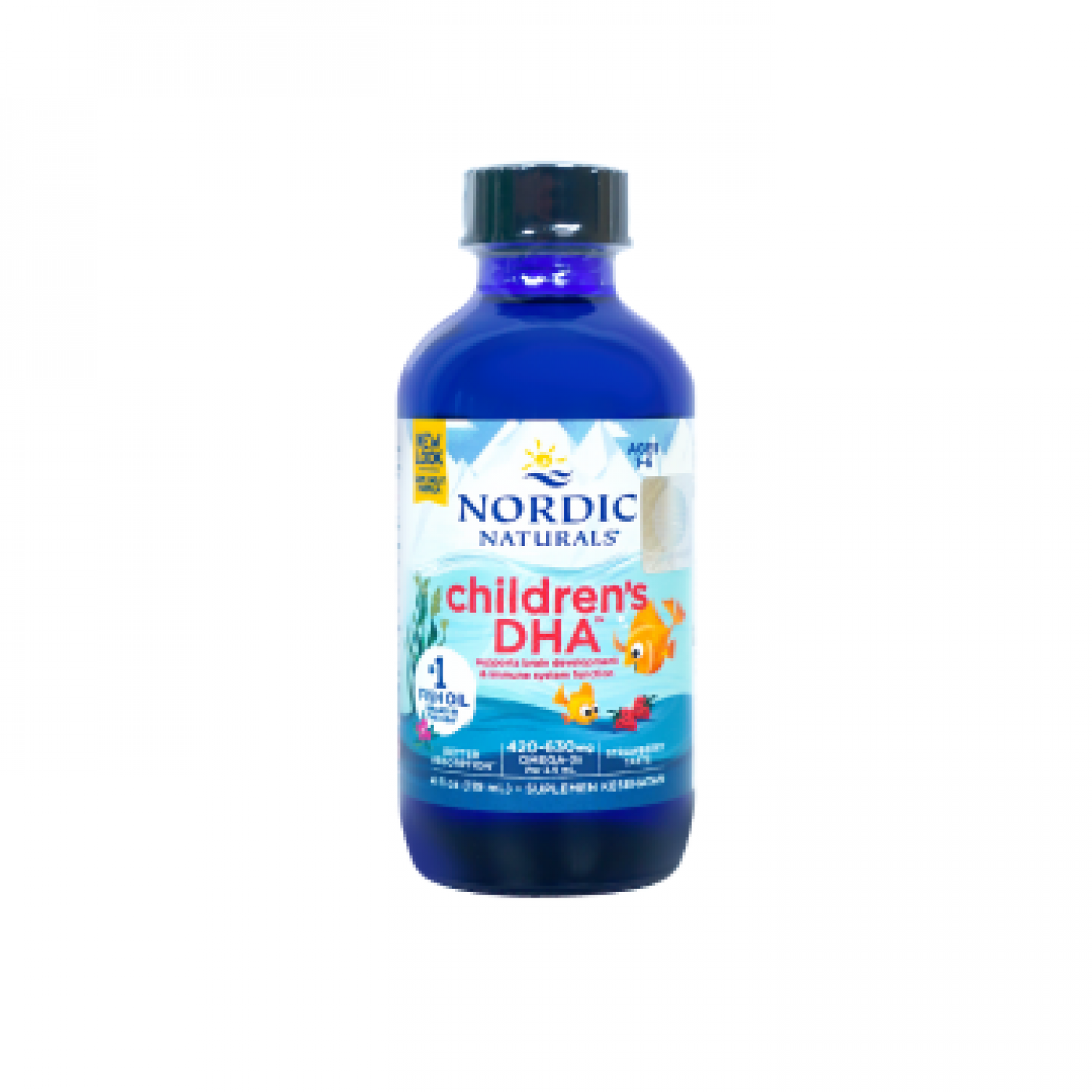 Nordic Children's DHA Strawberry Syrup