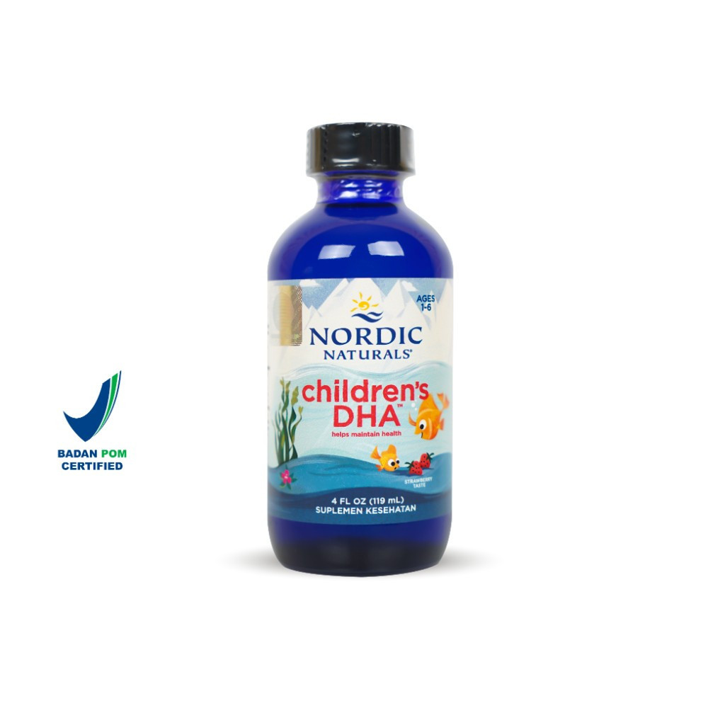 Nordic Children's DHA Strawberry Syrup Nordic undefined