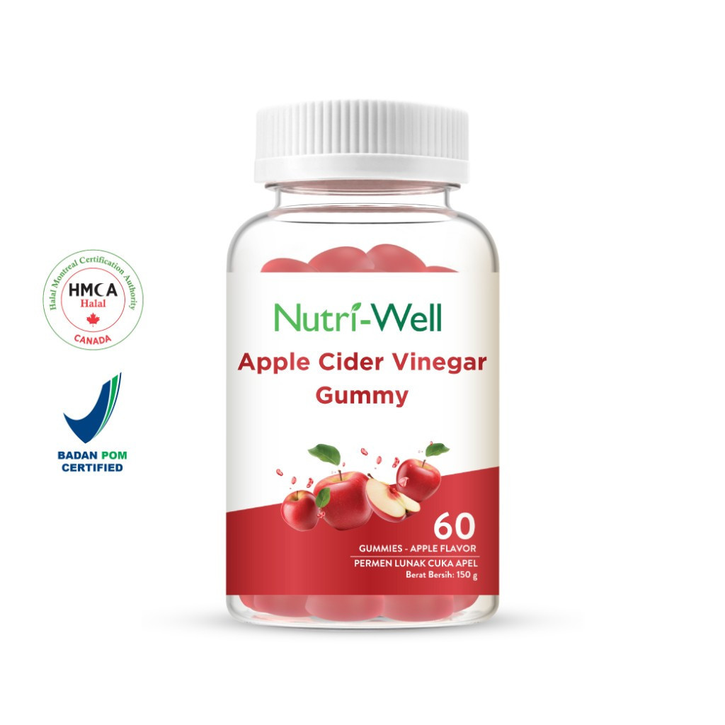Nutriwell Apple Cider Vinegar 60 Gummy Nutriwell undefined