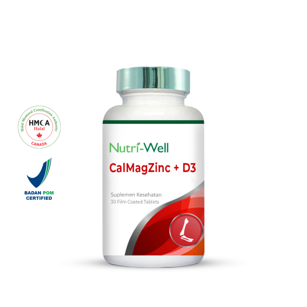 Nutriwell Cal Mag Zinc + Vitamin D3 400 IU (30) Nutriwell undefined