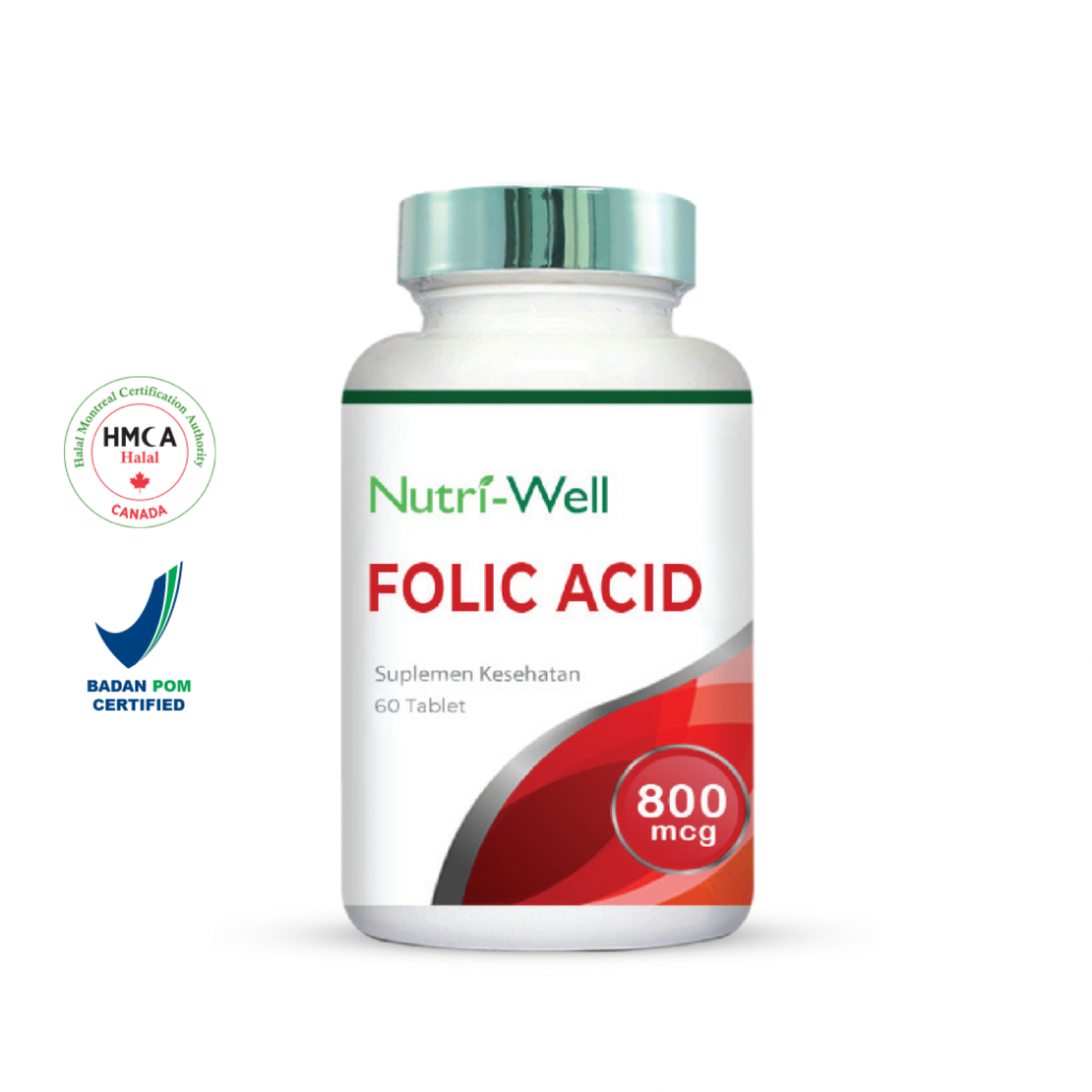 Nutriwell Folic Acid - Vitamin untuk tekanan darah rendah