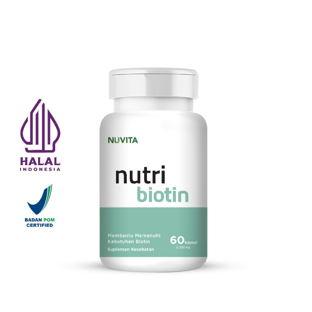 Nuvita Nutri Biotin 60 Kapsul Nuvita undefined