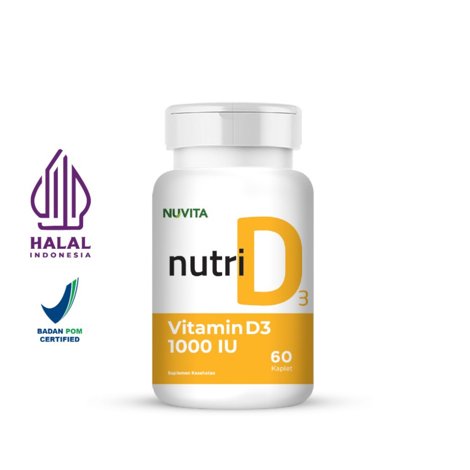 Nuvita Nutri D3 1000 IU - vitamin untuk diabetes