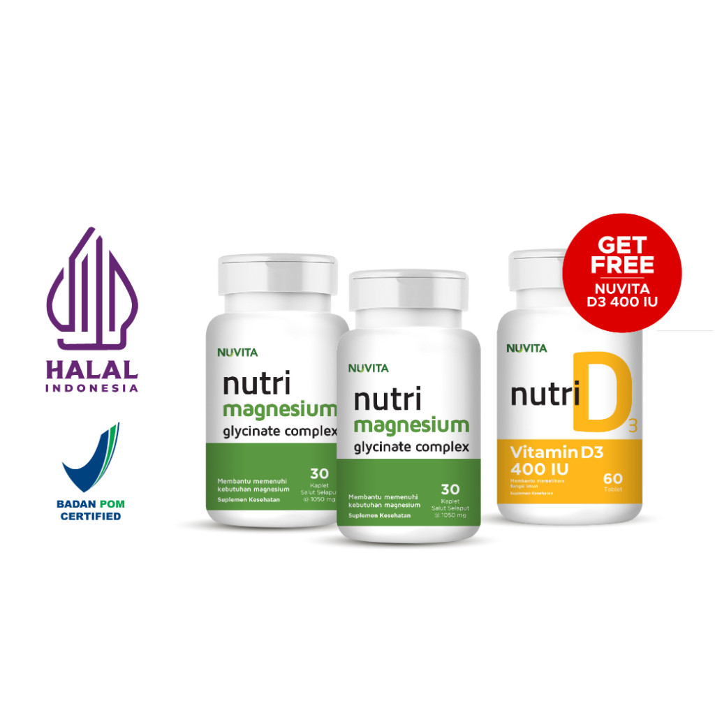 30 Kaplet Free Nuvita D3 400