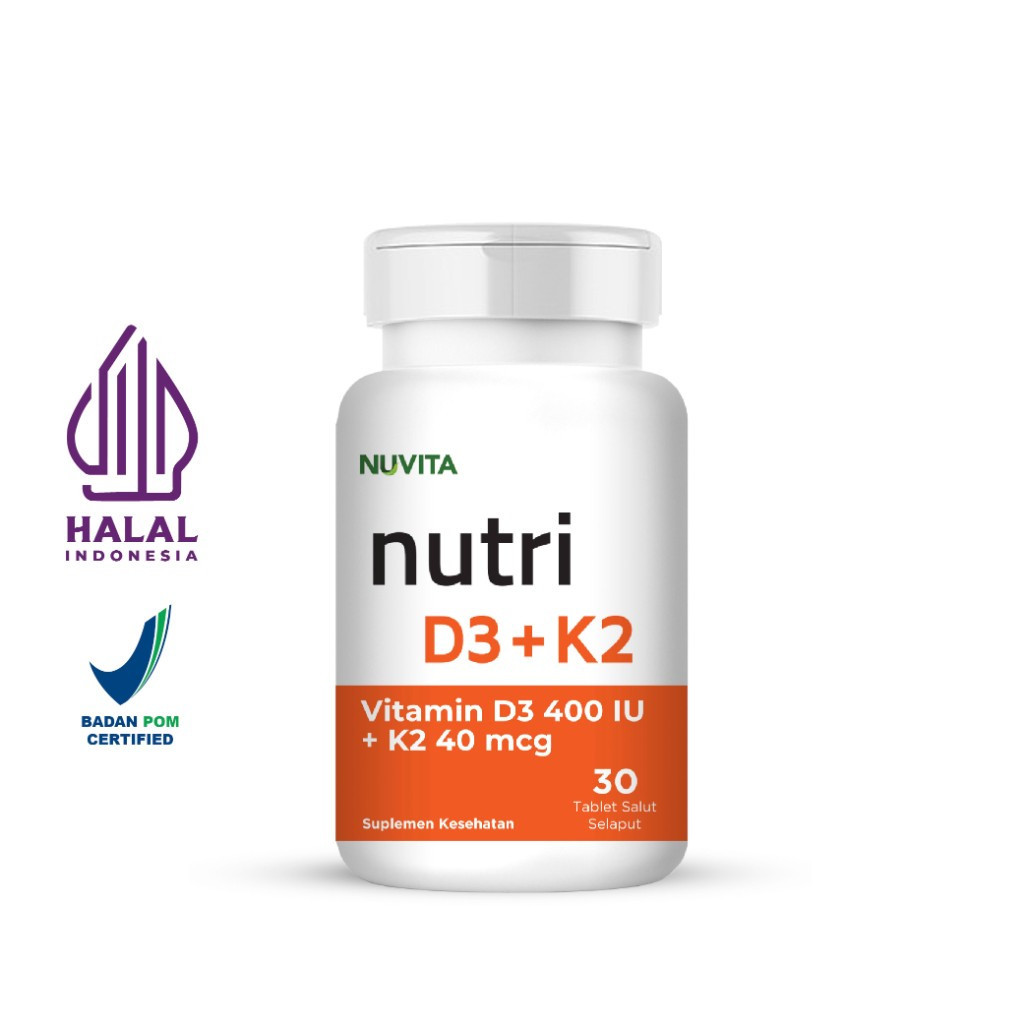 Nuvita Vitamin D3+K2 40 mcg (30) Nuvita undefined
