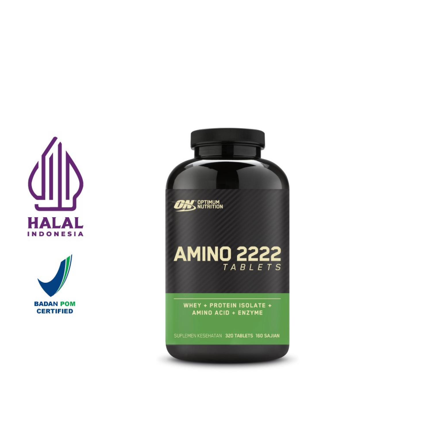 Optimum Nutrition Amino 2222 Tablet 320 Tablets Optimum Nutrition undefined