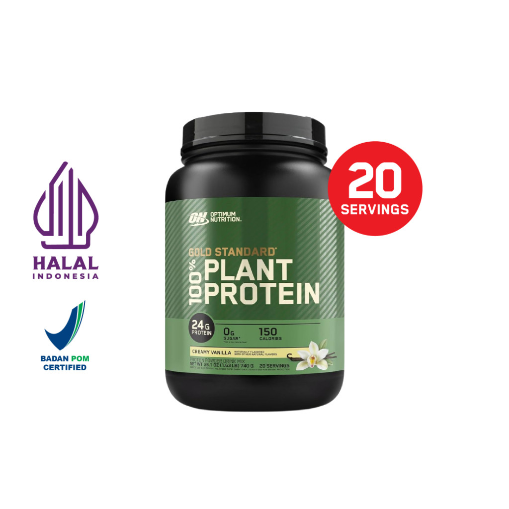 Optimum Nutrition Gold Standard - Plant Protein Vanilla 1.63 lb 740 gr Optimum Nutrition undefined