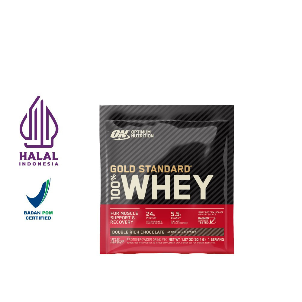 Segiempat Whey Gold Standard Chocolate 24 gr