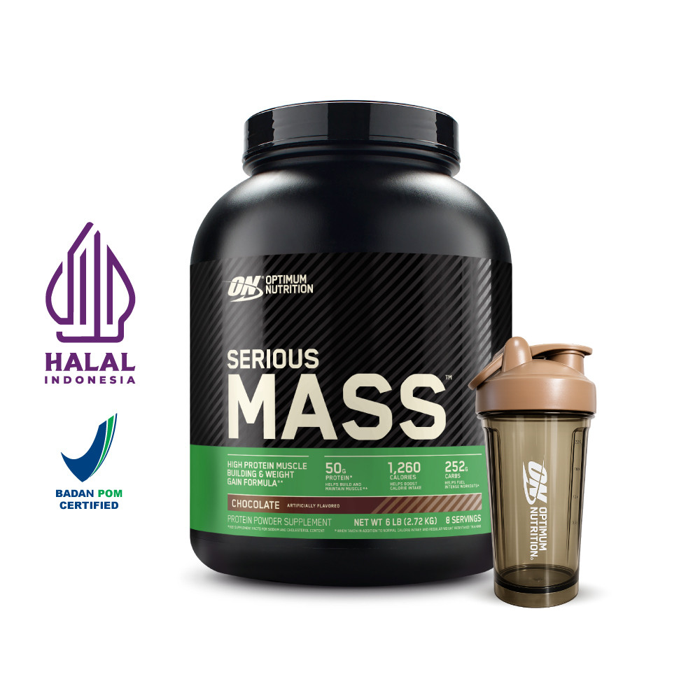 Optimum Nutrition Serious Mass 6 lb Chocolate Optimum Nutrition undefined