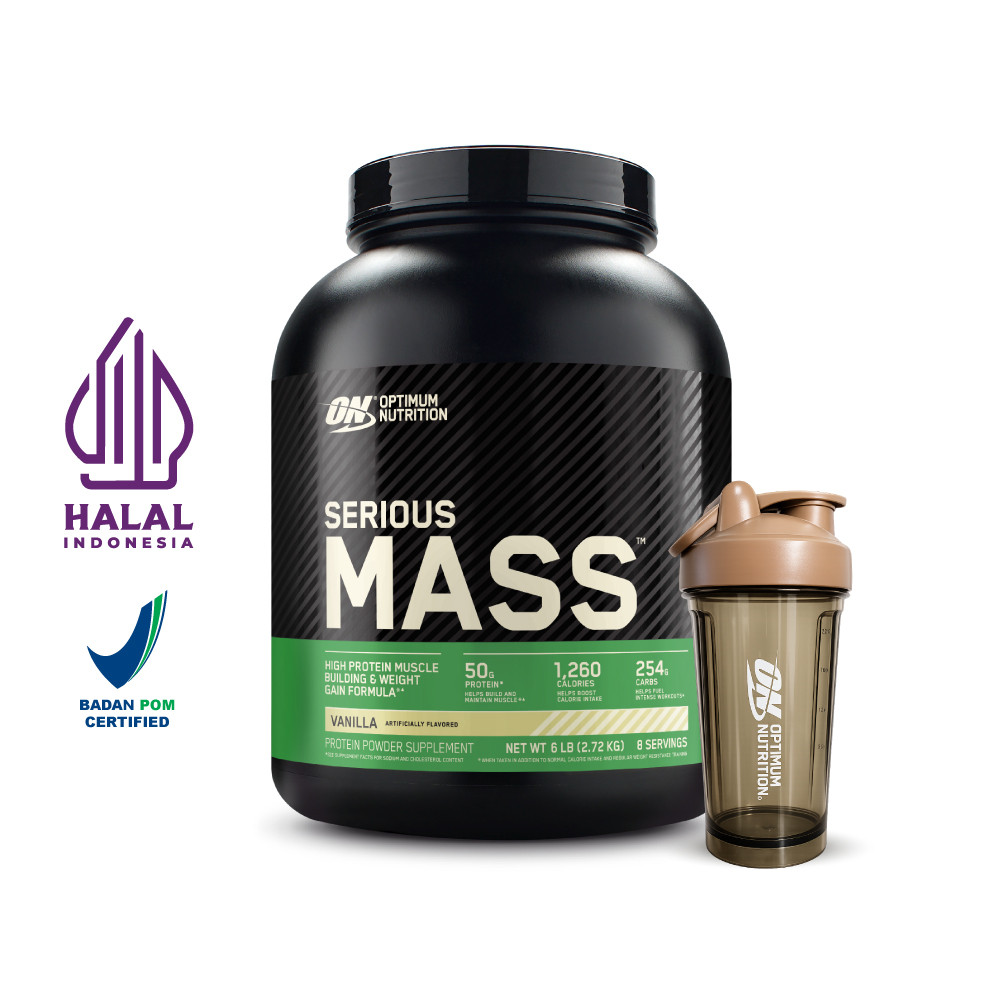 Optimum Nutrition Serious Mass 6 lb Vanilla Optimum Nutrition undefined