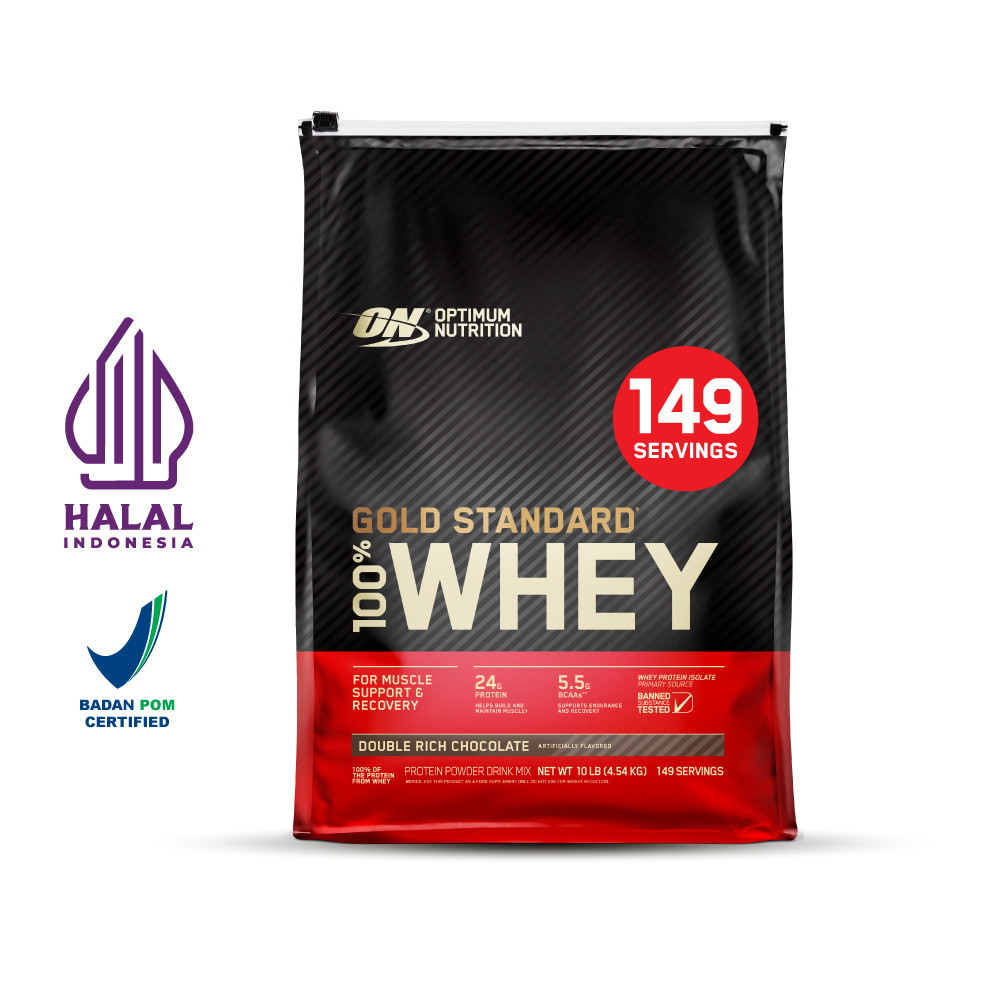 Optimum Nutrition Whey Gold Standard 10 lb Double Rich Chocolate Optimum Nutrition undefined
