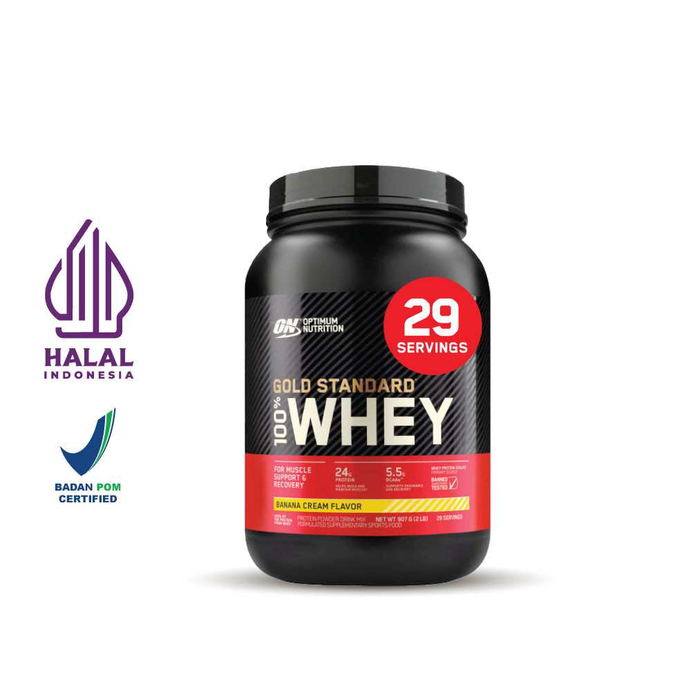 Optimum Nutrition Whey Gold Standard 2 lb Banana Exp Date 12-26 Optimum Nutrition undefined