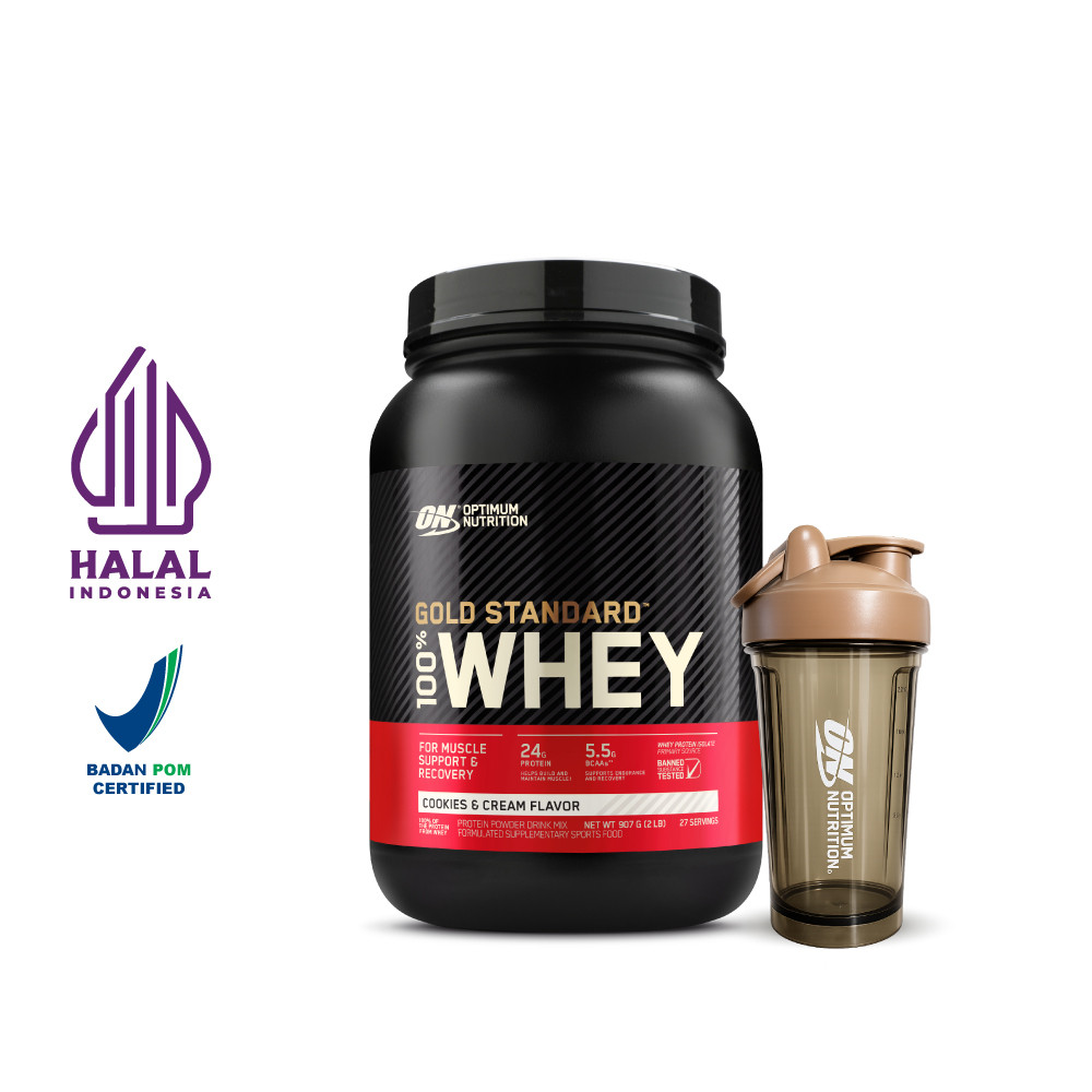 Optimum Nutrition Whey Gold Standard 2 lb Cookies & Cream Exp Date 7-27 Optimum Nutrition undefined