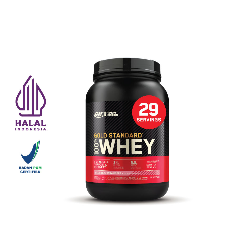 Optimum Nutrition Whey Gold Standard 2 lb Strawberry Optimum Nutrition undefined