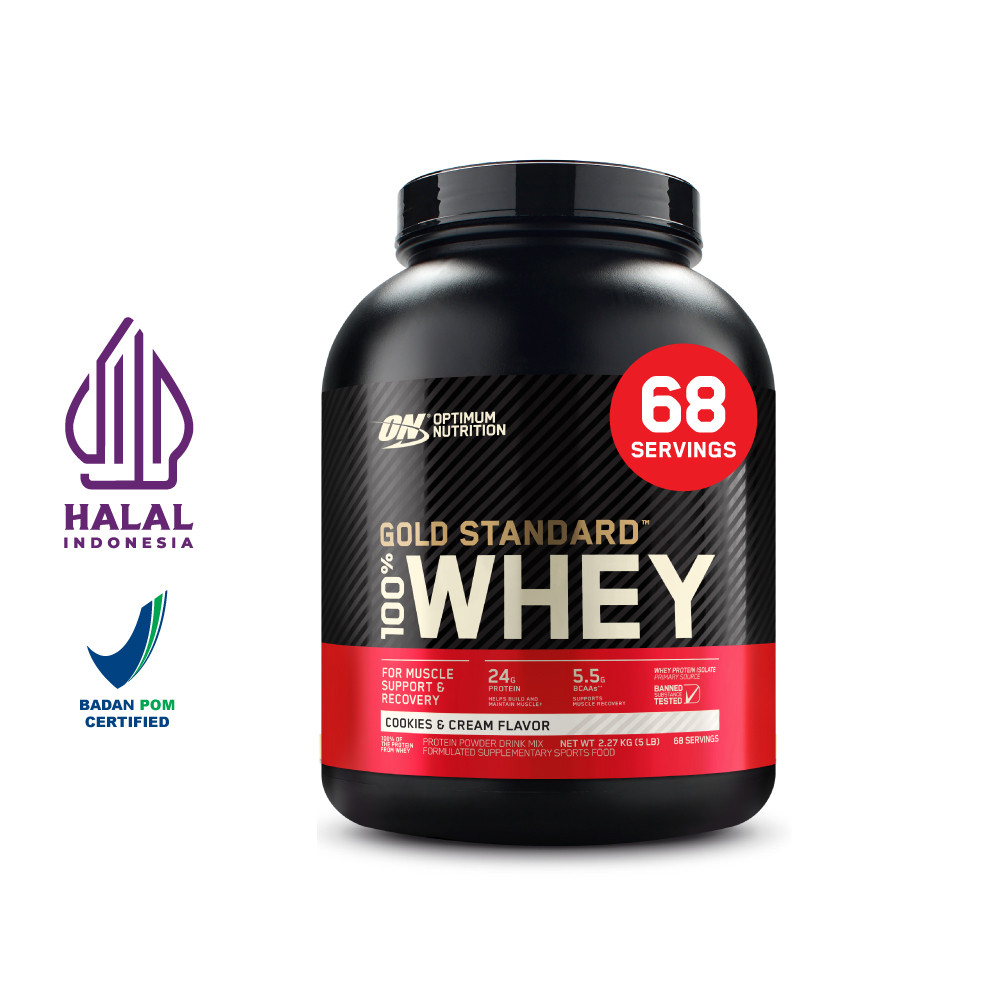 Optimum Nutrition Whey Gold Standard 5 lb Cookies & Cream Exp Date 1-27 Optimum Nutrition undefined