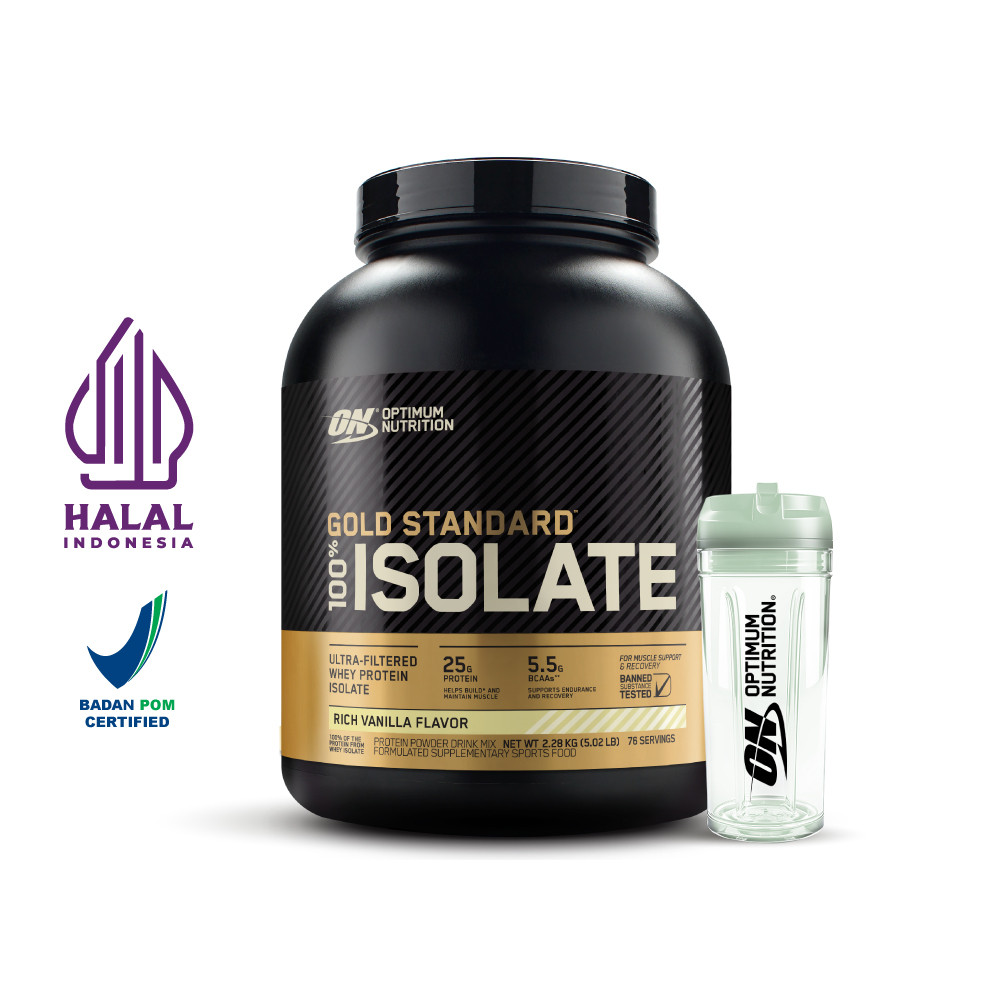 Optimum Nutrition Whey Gold Standard Isolate Rich Vanilla 2.28 kg Optimum Nutrition undefined